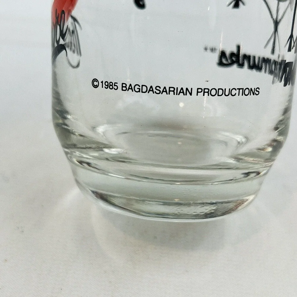 Vtg The Chipmunks‎ Theodore Drinking Glass Tumbler 1985 Bagdasarian Productions
